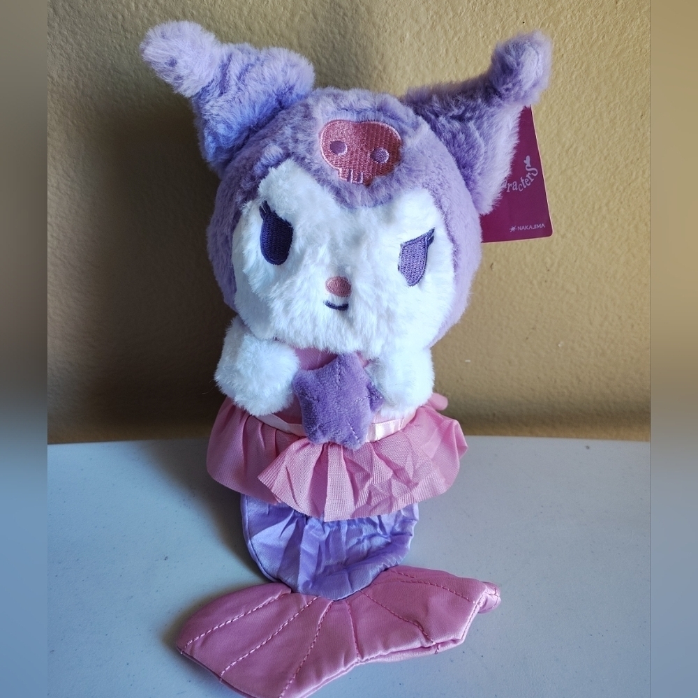 Sanrio NWT Plush Kuromi Mermaid Plush Toy Japanese Collectible Hello Kitty World